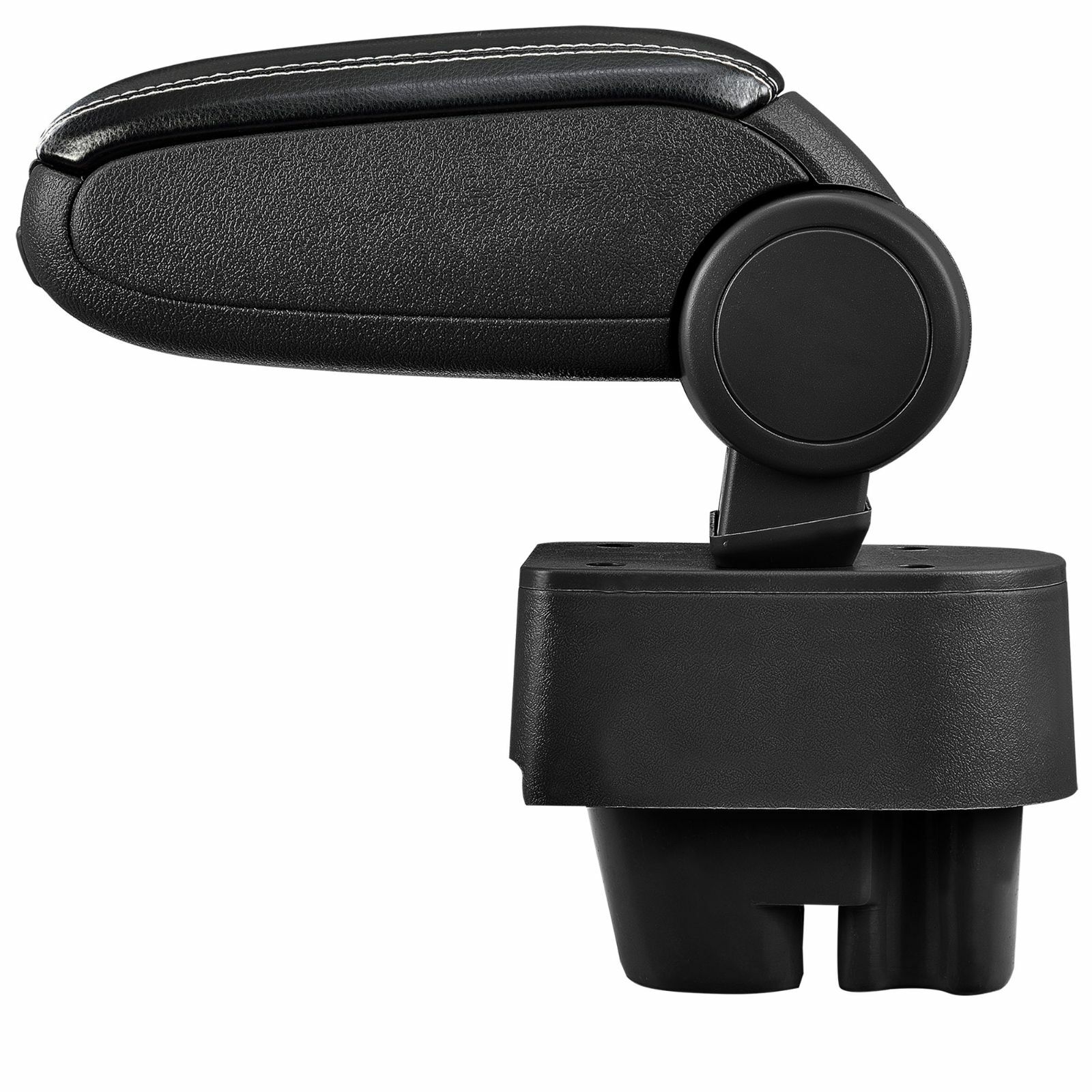Accoudoir central Peugeot 207 SW CC console centrale simili cuir noir blanc