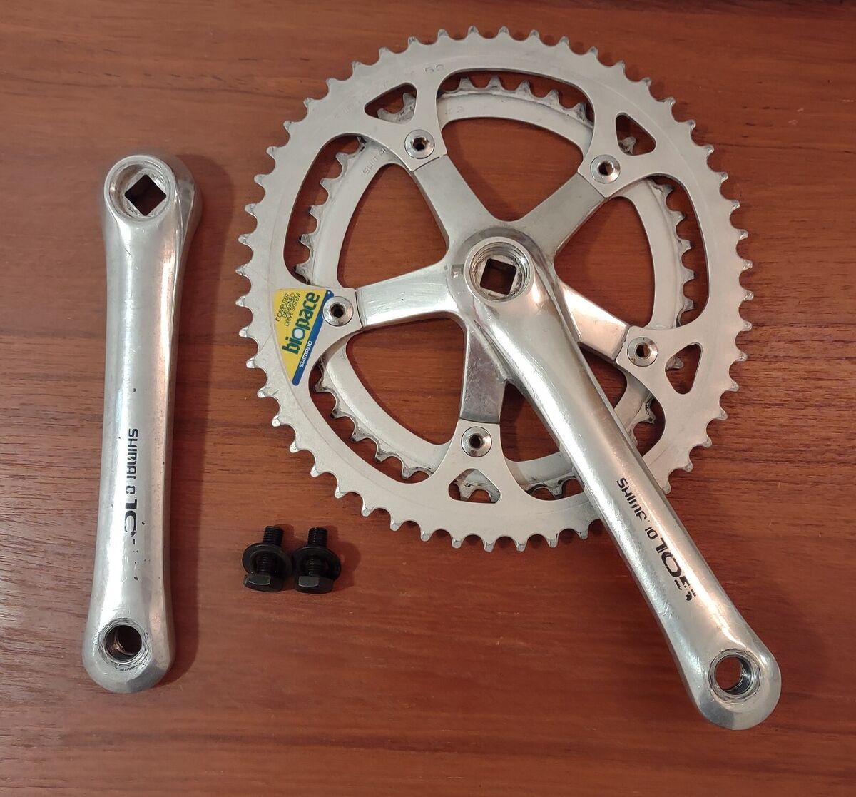 Shimano 105 FC-1050 Crank Set 172.5mm Vintage | eBay Shimano 105 FC-1050 Crank Set 172.5mm Vintage | eBay
