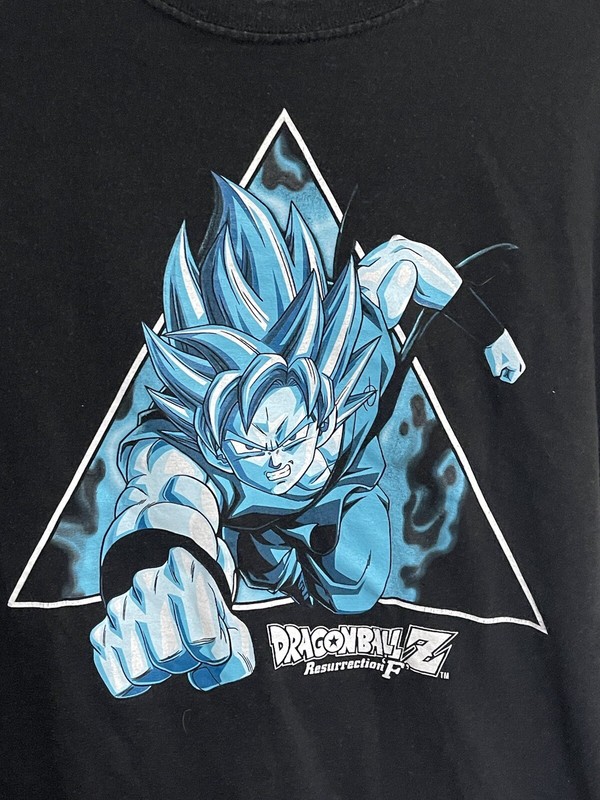 Dragon Ball Z Resurrection “F” Graphic Mens Large Shirt Black Anime