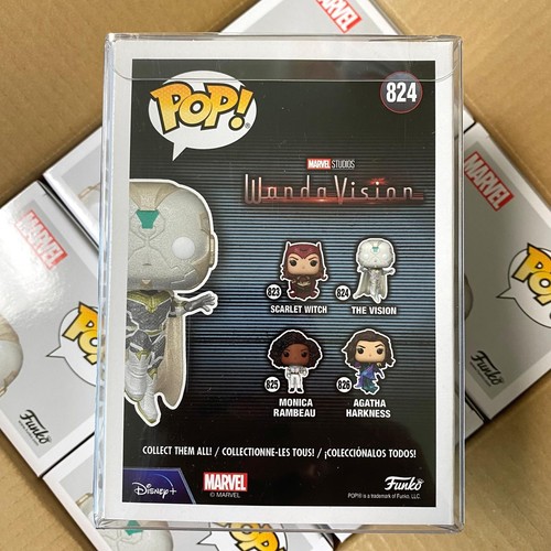 Funko Pop Wanda Vision: The Vision #824 Diamond Exclusivo "Como Nuevo" - Imagen 3 de 5