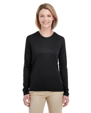 UltraClub Ladies' Cool & Dry Performance Long-Sleeve Top 8622W S-3XL Tee T Shirt
