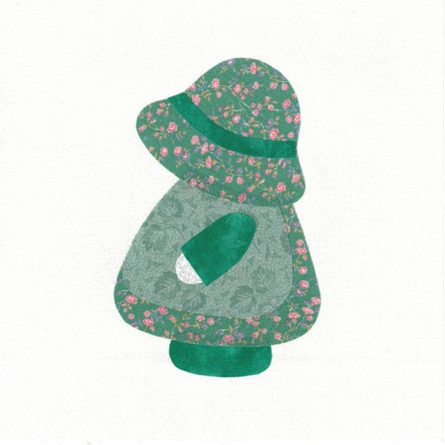 SUNBONNET SUE Apliques Edredón BLOQUES CUADRADOS, 8" x 8", Impresiones Florales - TÚ ELIGES - Imagen 8 de 47