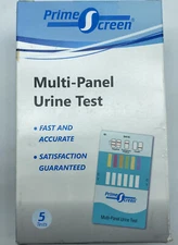 Prime Screen Multi-Panel Urine Test - 5 Tests