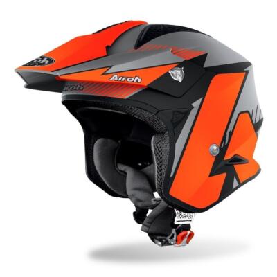 Airoh TRR-S Pure Jethelm Trials Offroad Motorradhelm Enduro Dirt Bike