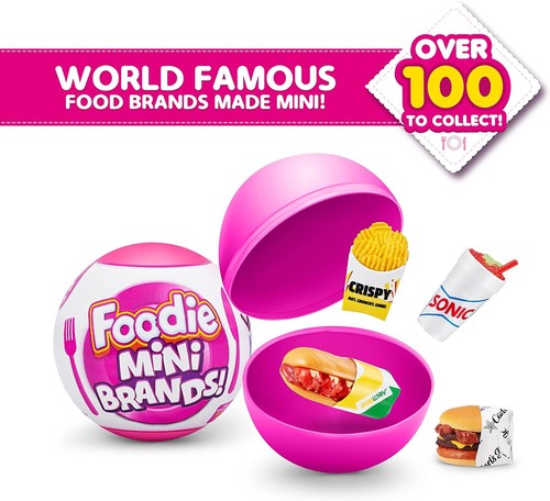 5 Mini Marcas Sorpresa Foodie Serie 2 Cápsulas Miniatura Marcas Juguete Coleccionable - Imagen 4 de 18