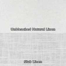 Sample Fabric Swatches — 100% Hemp 6 Ounce Linen Fabric