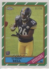 2013 Topps Chrome 1986 Design Refractor 31/99 Le'Veon Bell #29 0ty6