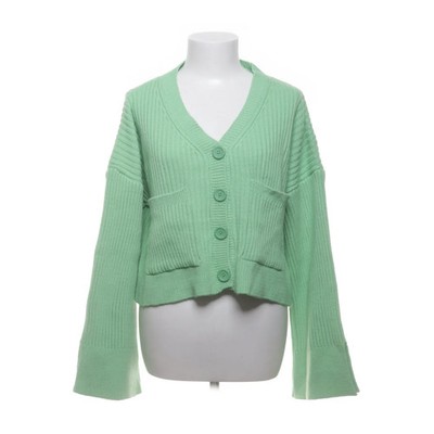 Qu Style, Strickjacke, Damen, Größe: ONE SIZE, Grün, Acryl, Rippenstrick #TeH
