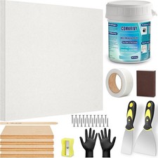 Drywall Repair Kit with12x12Dry Wall Repair P...