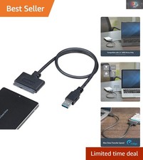 StarTech 2.5in SATA to USB Adapter - Fast, Driverless, Plug Play