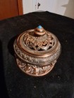 Vintage Tibetan copper incense burner  — photo 3