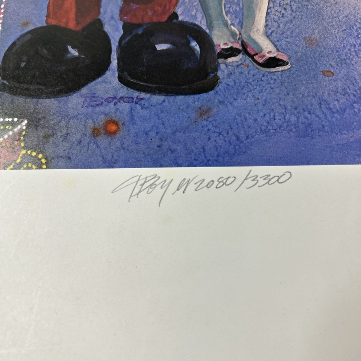 Rare 1988 Disneyland Tokyo 5 Years of Happiness Signed by Charles