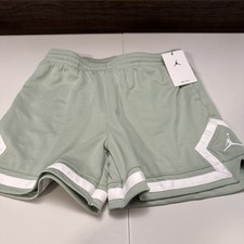 Nike Jordan Girls Dri-FIT Diamond Shorts XL Seafoam Green 45D403-EH2 New Youth