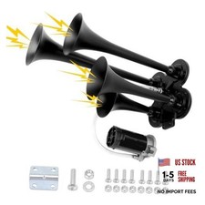 Train Air Horn Kit 12v 185db For Truck Car