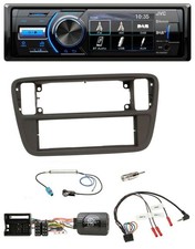 JVC Bluetooth Lenkrad USB DAB Autoradio für VW Up AA AAN 11-16 schwarz