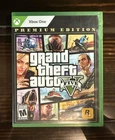 Grand Theft Auto Five GTA 5 V (Microsoft Xbox One, 2014) Tested-Working!