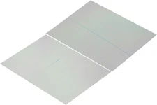 2 Pack 9.7" Polarized Film Sheets, Adhesive Linear Polarizer for Screen & Photog