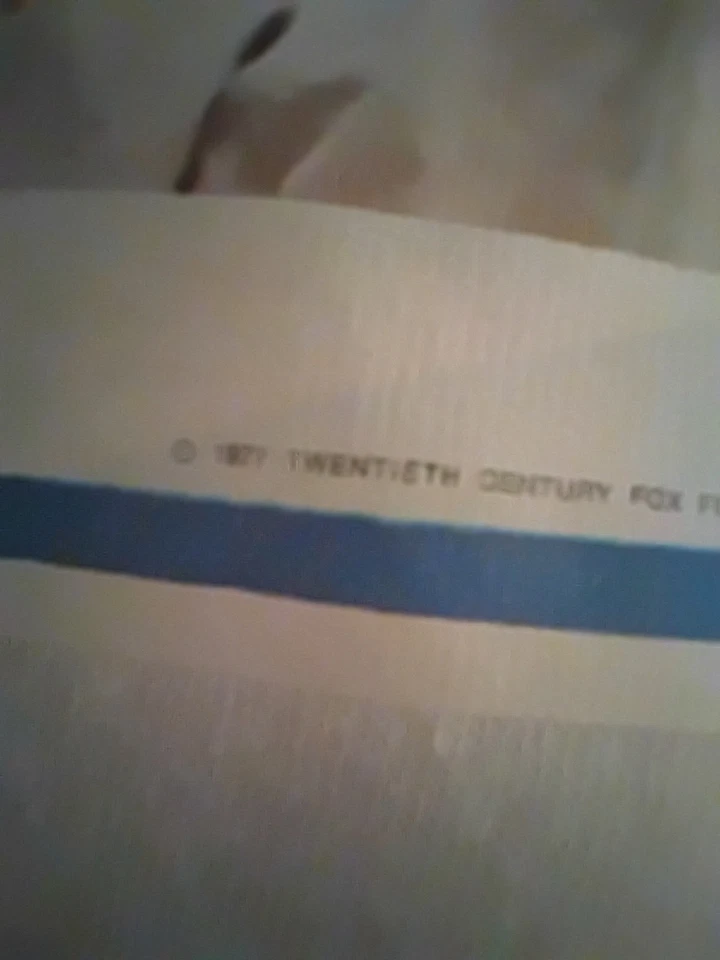 Camiseta De Colección 1977 Star Wars C3PO Luke Skywalker Darth Talla MEDIANA Película Promo Foto 3 de 4