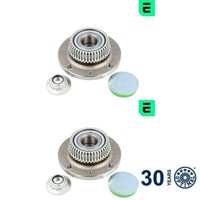 2X Radlagersatz Optimal 102075 2 Radlager Satz Links Rechts Hinterachse