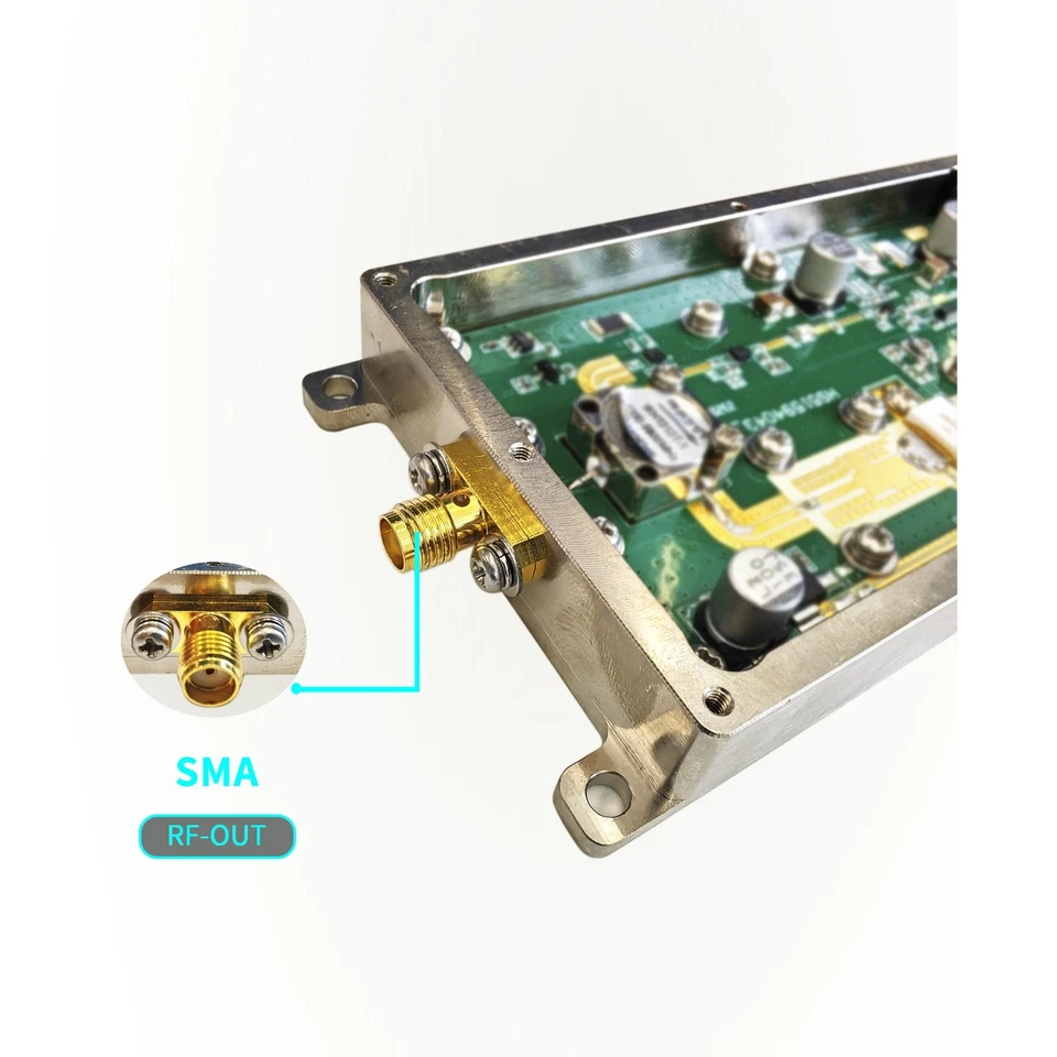 SZHUASHI 100% NEW 1.4GHz 43dBm 20W Bi-directional Power Amplifier Signal Booster - Image 4 of 4