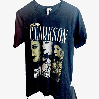 Kelly Clarkson Meaning of Life Tour 2019 Concert T-Shirt Black Medium - Image 1 of 4