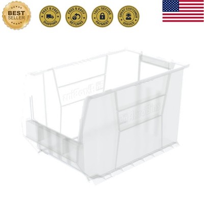 30282 Super-Size AkroBins Plastic Storage Bins, Space-Saving Stackable Bins f...