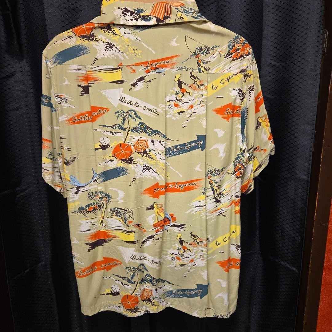 希少 90s SUN SURF EAST WIND M32188 Sun Surf East Wind M32188 Rare Aloha Shirt M Tag S Cotton