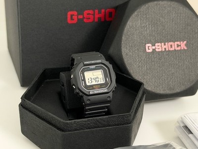 CASIO G SHOCK nano DWN-5600-1JR NWOT Black Ring Watch Japan NEW | eBay