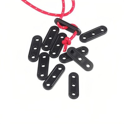 20PCS Plastic Cord Tensioners Rope Adjuster Tent Guy-Line Wind Rope Buckle Fa...