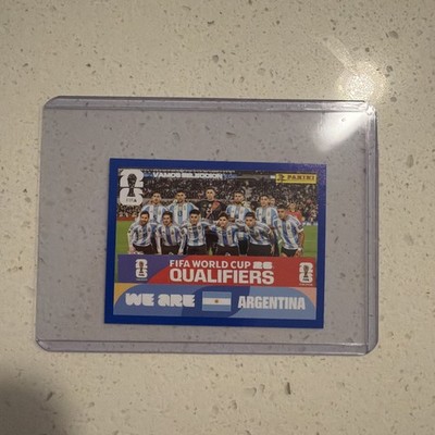 Panini FIFA World Cup 2026 Qualifiers ARG 13 We Are Argentina Team Sticker