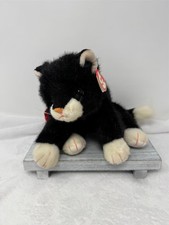 Ty Classic BOOTS the Black CAT 10" Plush Stuffed Toy