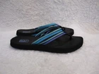 Women's, Teva Mush, Blue Nylon, Flip Flop Sandals, Shoes, Size 7