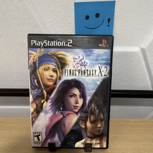 Final Fantasy X-2 CIB PlayStation 2 Square Enix RPG Fantasy Game Manual Included