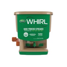 Scotts Whirl Hand-Powered Spreader for Grass Seed, Fertilizer, Salt, Ice Melt, H