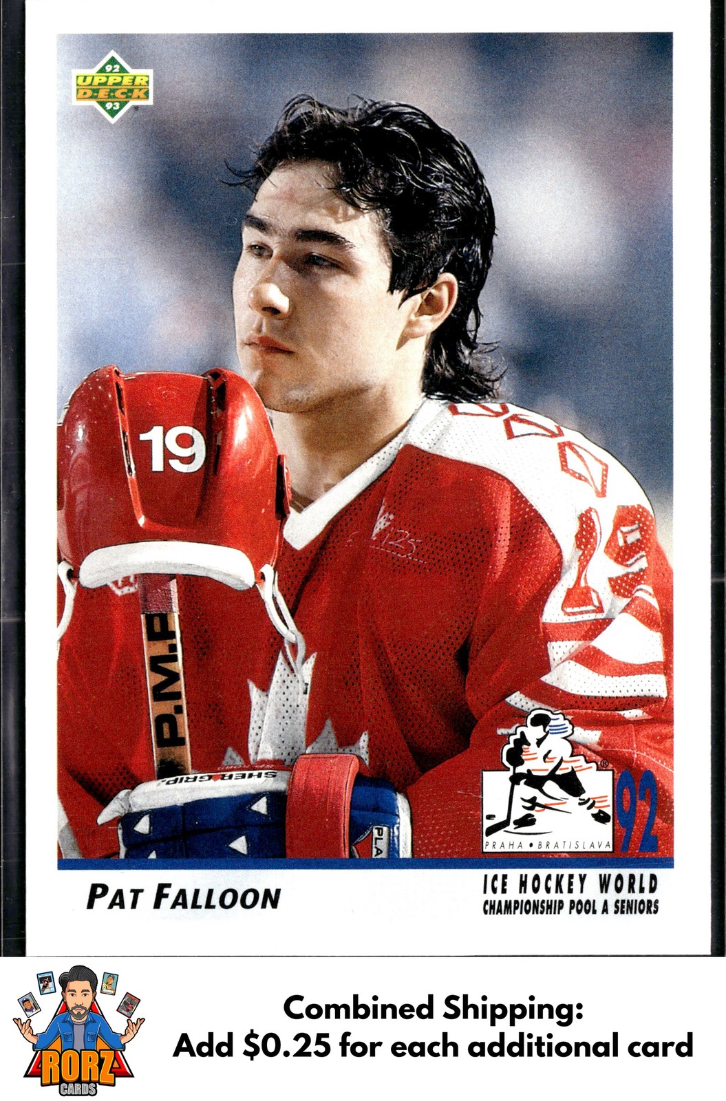 Pat Falloon 1992-93 Upper Deck #386 Canada