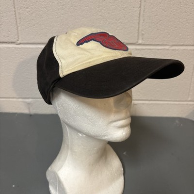 Vintage Polo Jeans Ralph Lauren Baseball Cap Two Tone Wing Patch