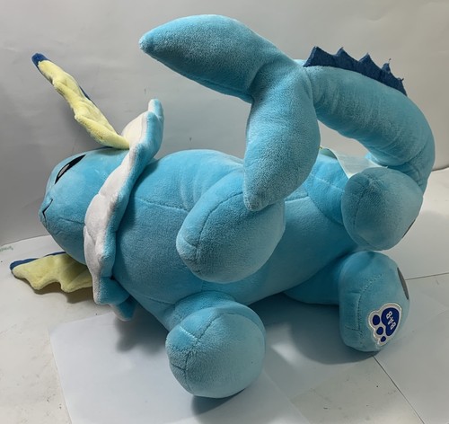 Build A Bear Pokémon Vaporeon Plush Limited 2020 No Sound Blue - Picture 9 of 12