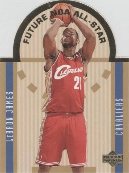 2003-04 Upper Deck Triple Dimensions - LeBron James #132 for sale