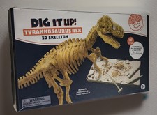 MindWare Dig It Up Tyrannosaurus Rex 3D Skeleton 14" long New