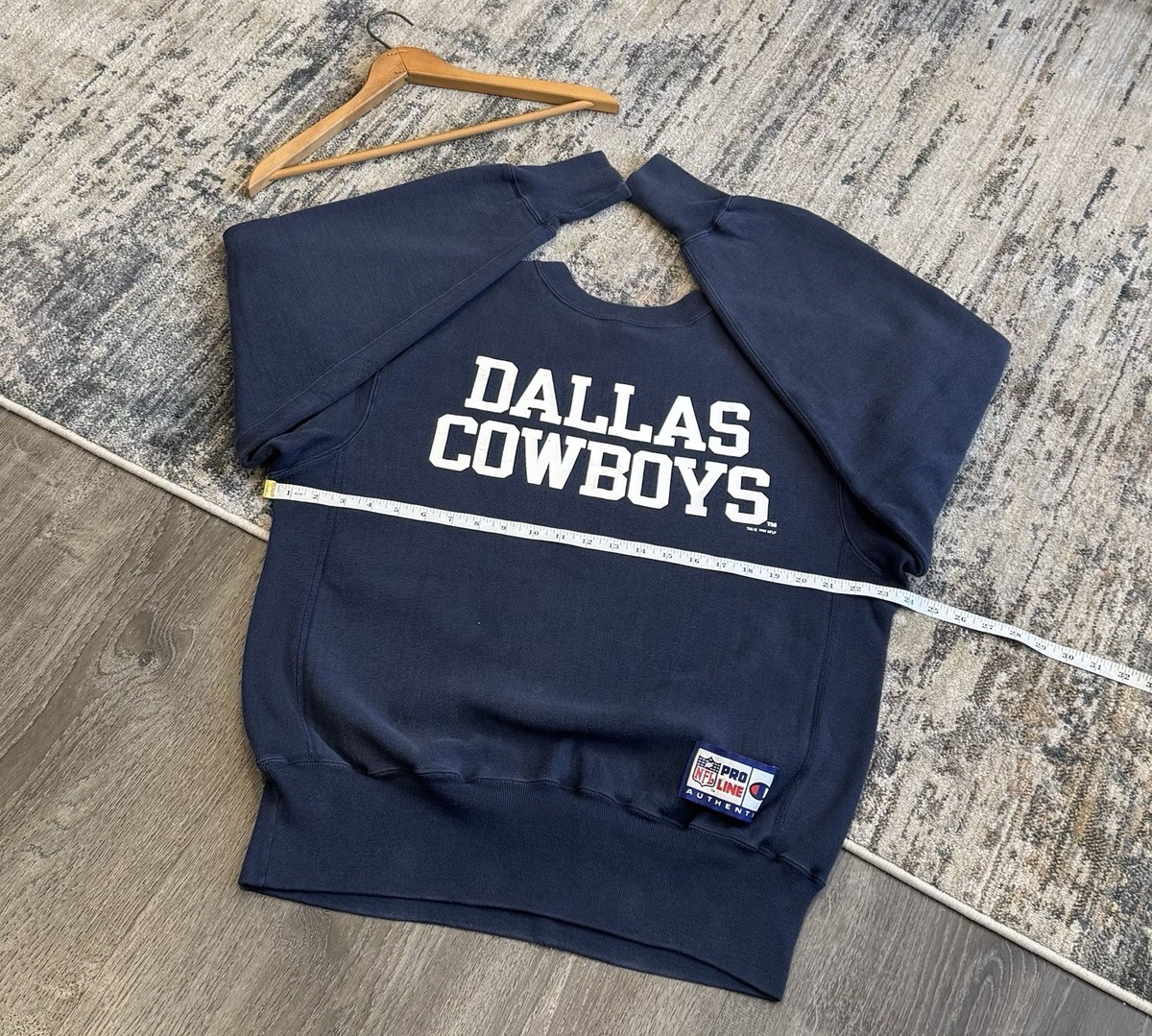 Vintage 90s Dallas Cowboys Champion Reverse Weave Sweatshirt Pro 