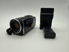 Sony Handycam HDR-CX150 Camcorder  Charger  Battery  Works Great