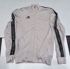 Adidas Original - The Brand With The 3 Stripes - Beige Jacket Tracksuit Mens- XS