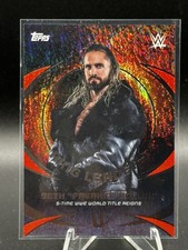 2025 Topps WWE Universe #RL-16 - Seth Rollins Ring Leaders Red Magma /10 SSP