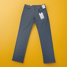 LEVIS 511 Tech Pants 32x32 New W Tags Gray 100 Polyester