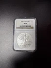 2008-W Burnished Silver Eagle Dollar $1 MS 69 NGC 1 oz Fine Silver