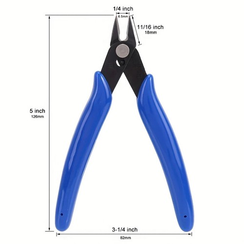EASY GRIP CARBON STEEL SPRUE CUTTER SNIPS FOR PLASTIC KITS NEW - Foto 2 di 2