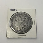 Early - 1883-S Morgan Silver Dollar - 90% US Coin Good Detail Estate Find