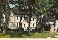 Home of Ship Builder William Lawrence - Maitland NS, Nova Scotia, Canada