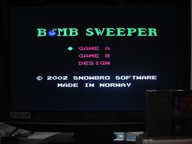 Bomb Sweeper Nintendo Entertainment System NES Famicom English Game Cartridge