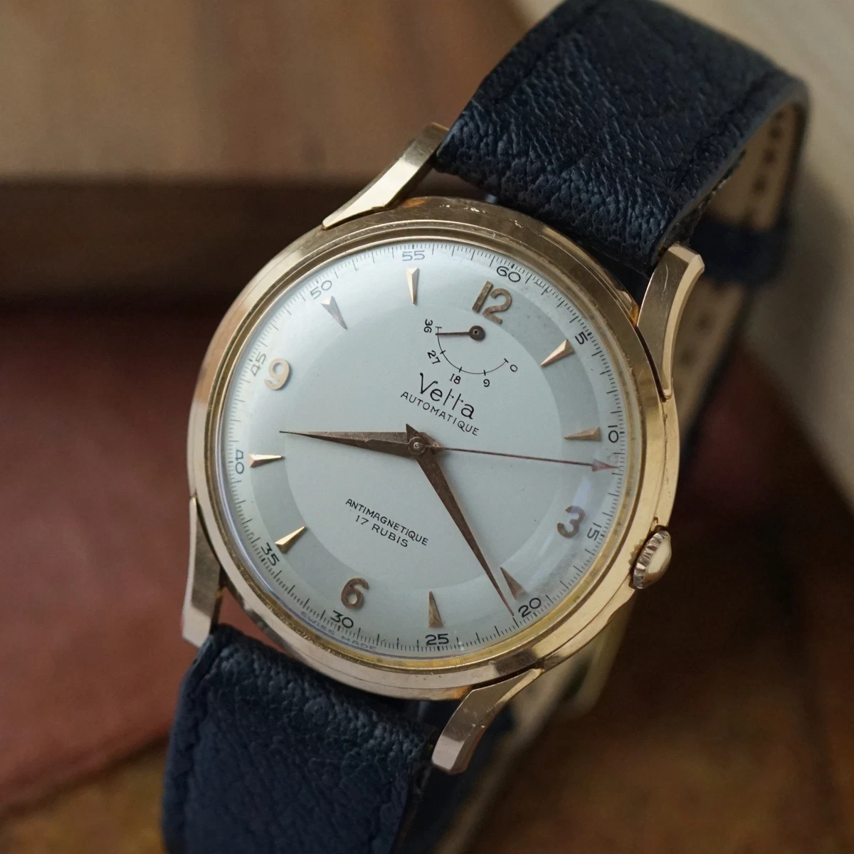 Montre Mécanique Homme Vetta 17 Rubis Incabloc - Vintage Années 1950 - Fonctionne Bien